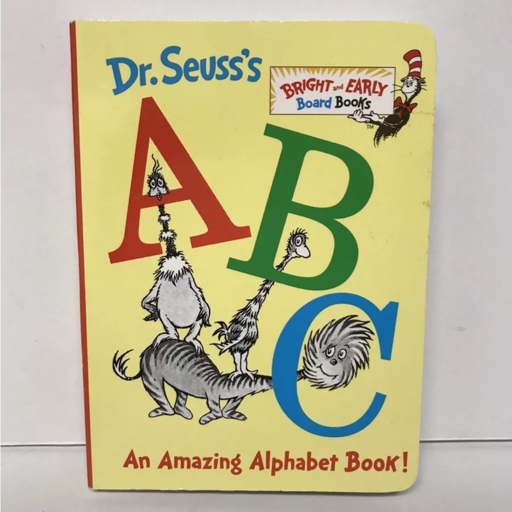 Dr. Seuss's ABC: An Amazing Alphabet Book And Thomas & Friends Lot Of 2 Books